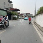 Bán đất mặt đường Đê Vàng Phúc Lợi 58,4m2, View sông cực thoáng - 3 Ô tô tránh