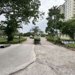 Bán Đất Thổ Cư Việt Hưng 60m2 Lô góc, nở hậu, view vườn hoa thoáng vĩnh viễn, đối diện CC CT10